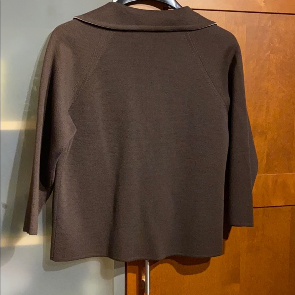 Knit 3 Button Sweater Jacket - Picture 3 of 4